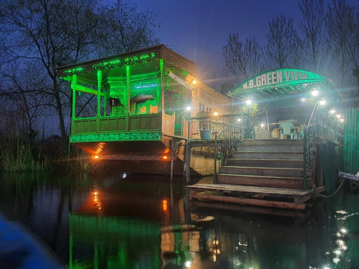 Green View Group Of Houseboats Srīnagar Dış mekan fotoğraf